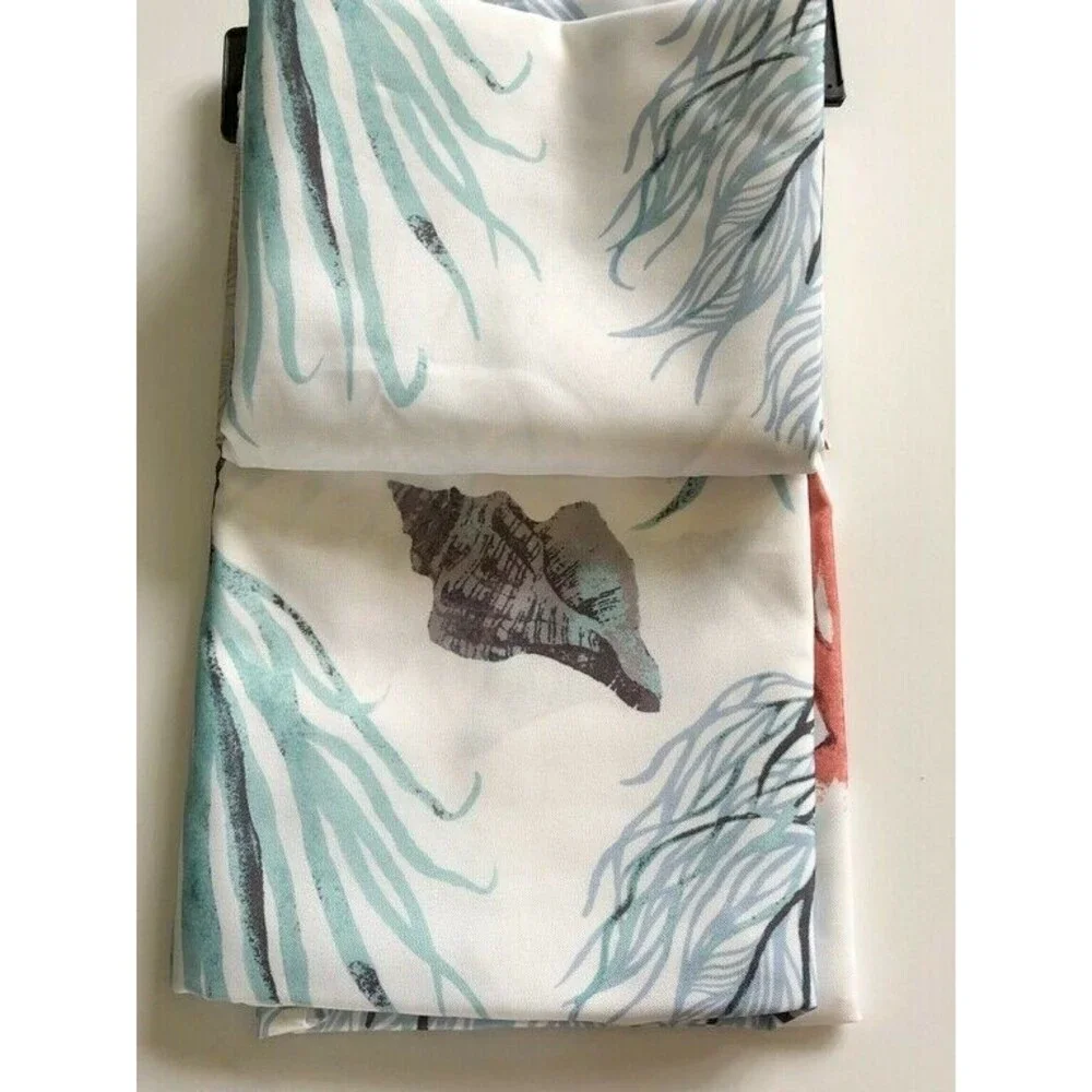 Caribbean Joe Isle Shower Curtain Fabric Beach Summer House Tropical Coastal